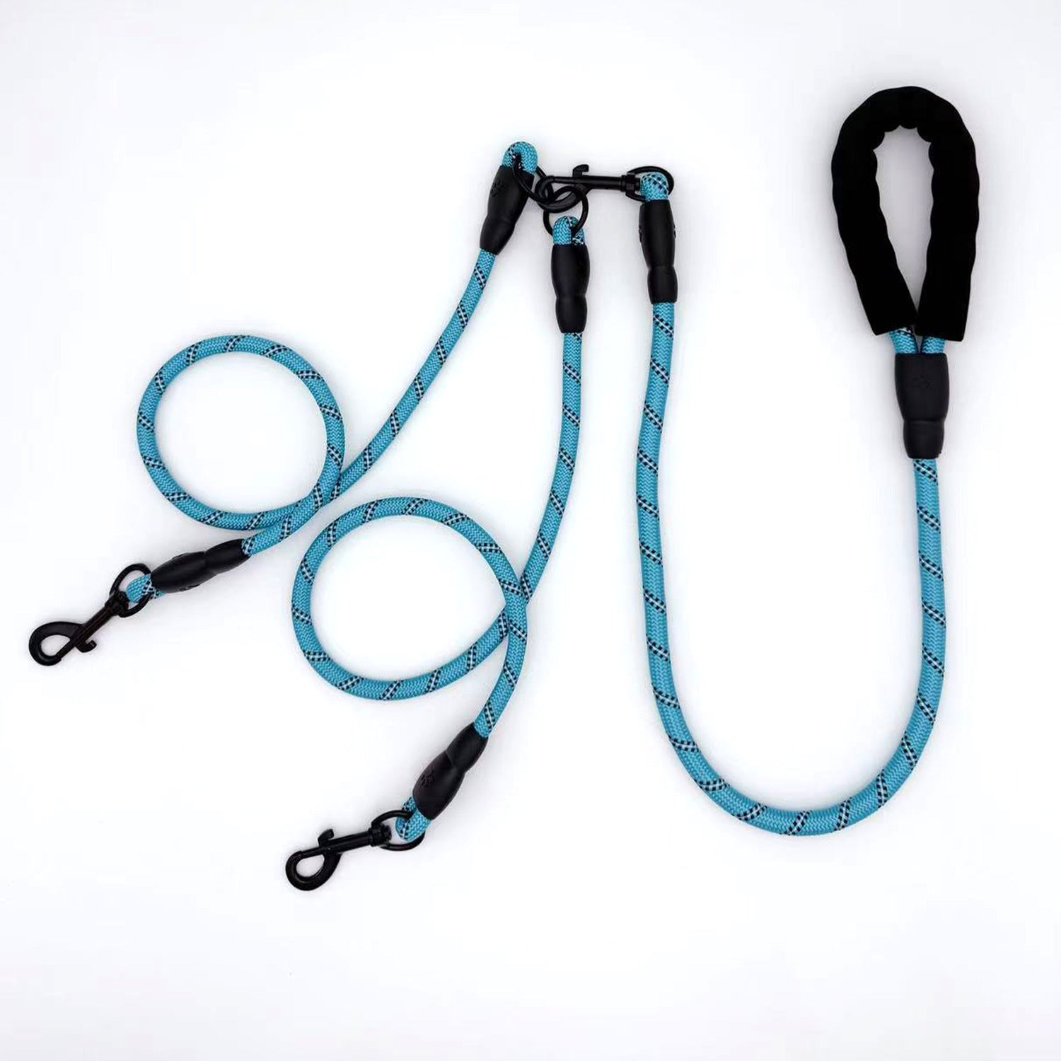 milupet Doppelleine – Robuste & Komfortable Hundeleine für Zwei Hunde