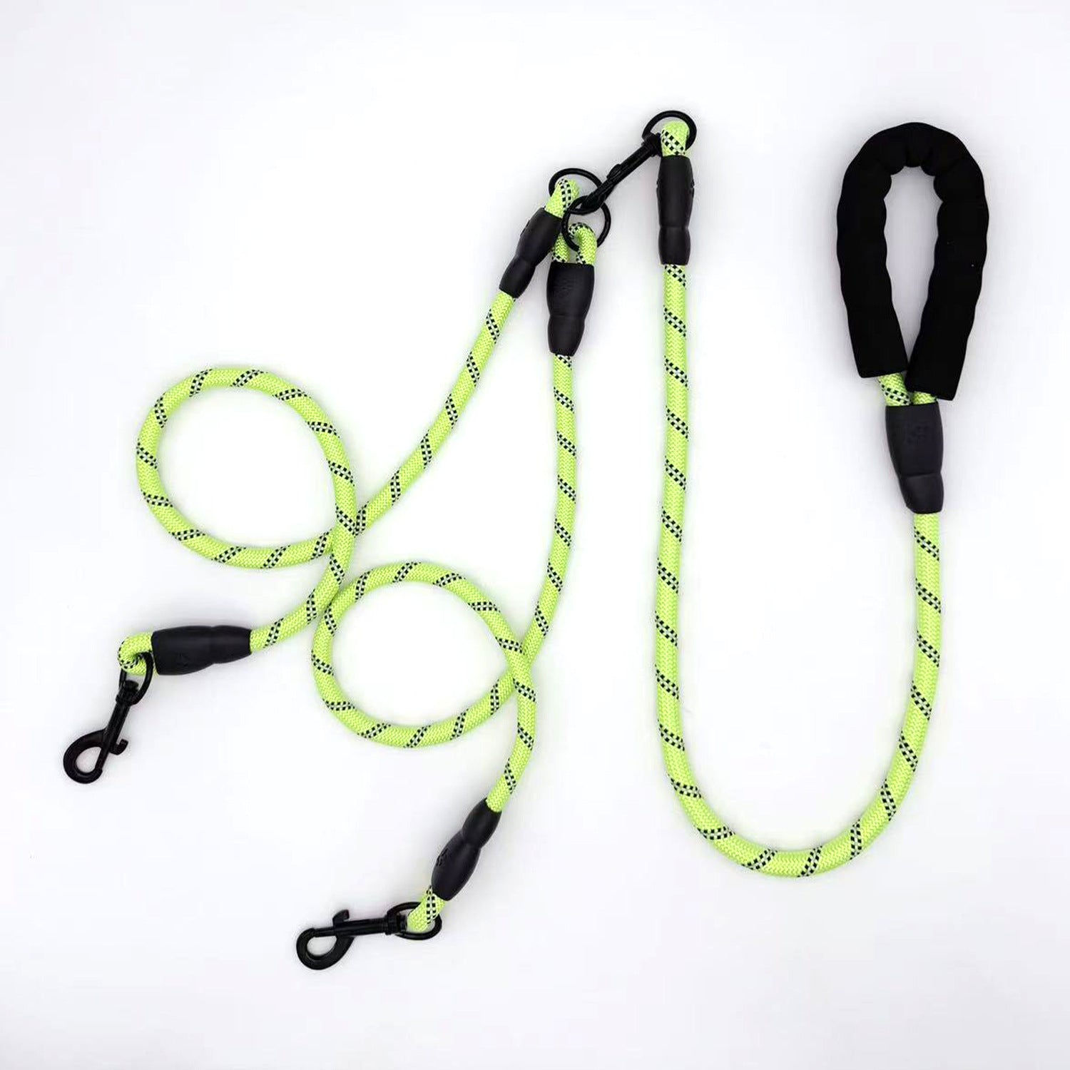milupet Doppelleine – Robuste & Komfortable Hundeleine für Zwei Hunde