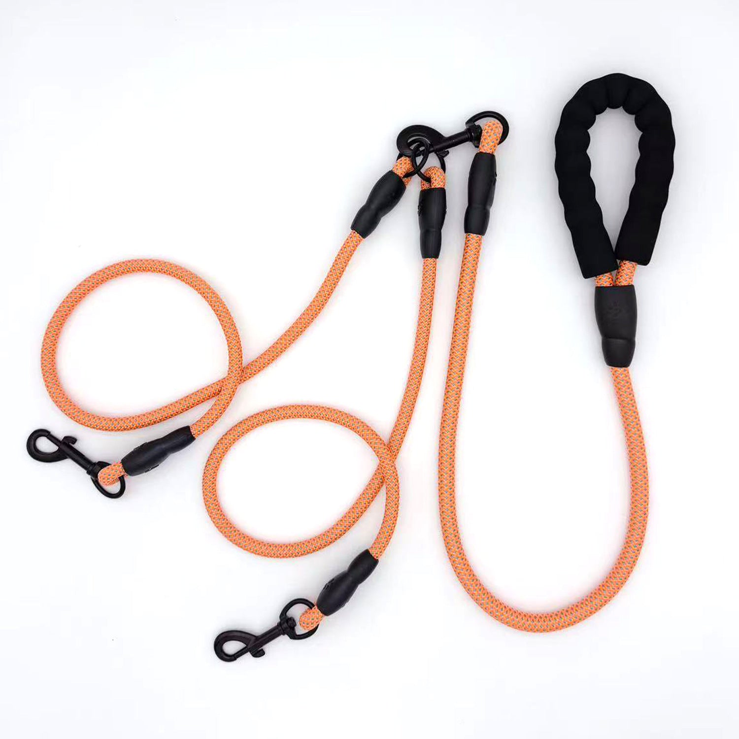 milupet Doppelleine – Robuste & Komfortable Hundeleine für Zwei Hunde