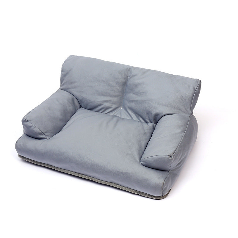 Hochwertiges Hundebett aus Echtleder – Luxus & Komfort von MiluPet