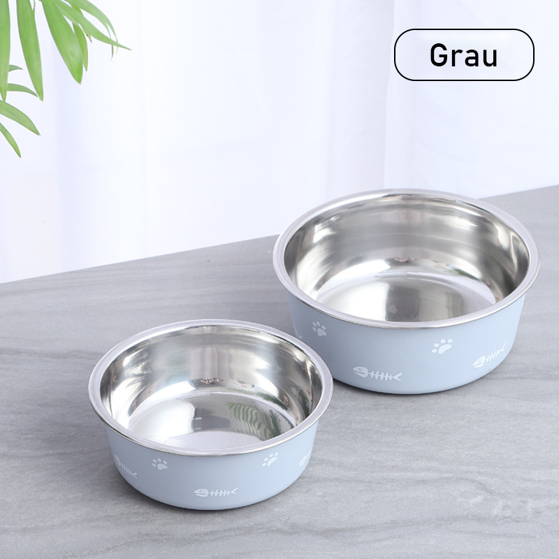 Edelstahl Hundenapf – Rutschfest, langlebig & spülmaschinenfest | Ideal für Hunde aller Größen