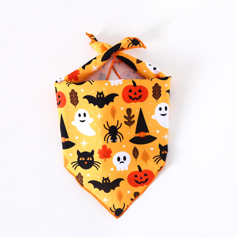 Weihnachts- und Halloween-Halstücher für Hunde und Katzen – Bunt & bequem
