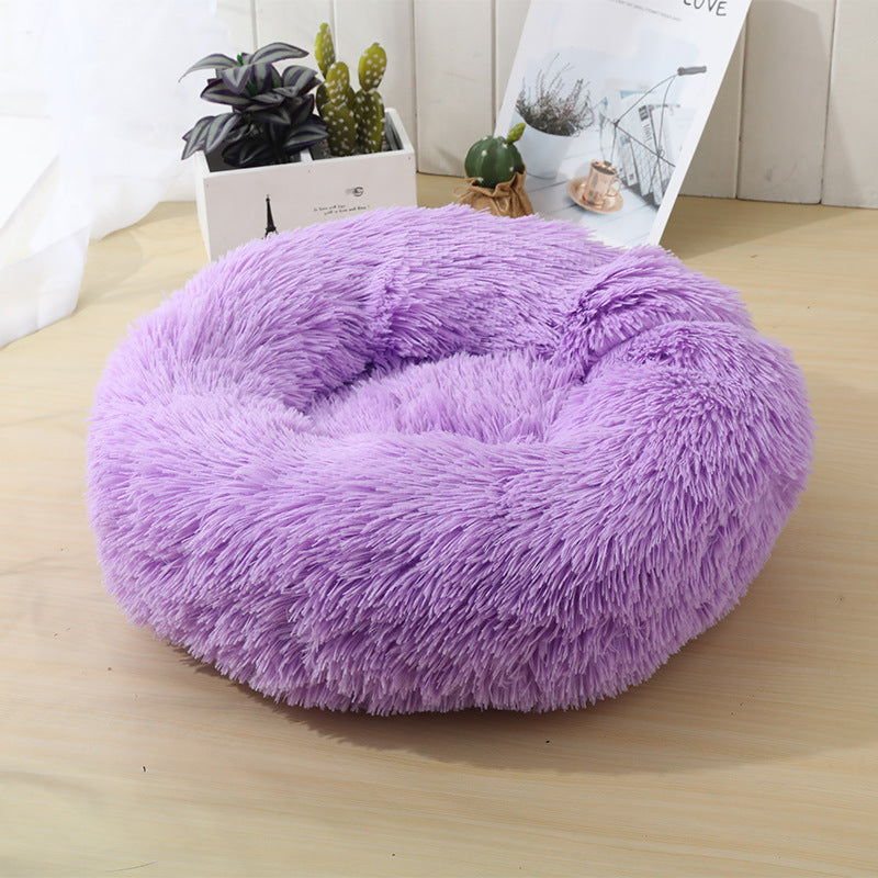 Katzenbett Lila – Flauschige & Stylische Schlafplätze für Katzen | milupet