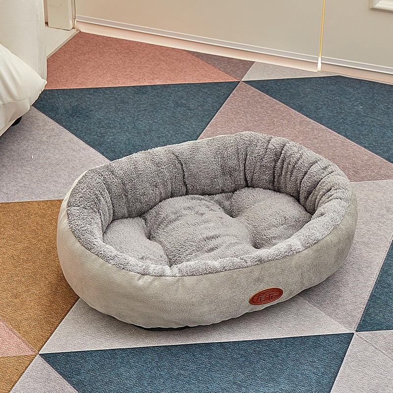 milupet Pecute Katzenbett – Weiches & gemütliches Haustierbett für Katzen und kleine Hunde