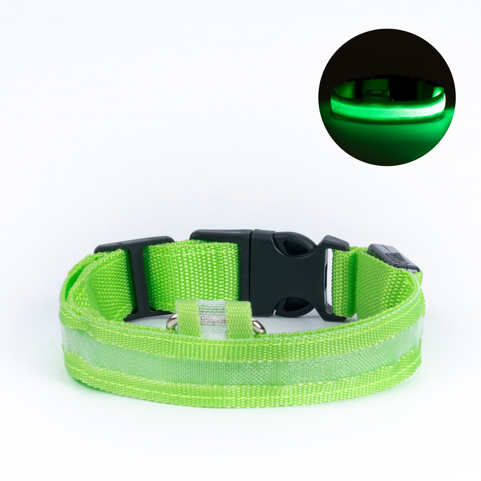 Hunde Leuchthalsbänder - Rechargeable Bright and Safe Dog Collars for Nighttime Walks
